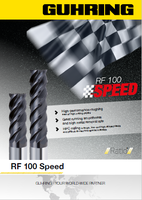 VYSOKORYCHLOSTNÍ FRÉZY RF100SPEED